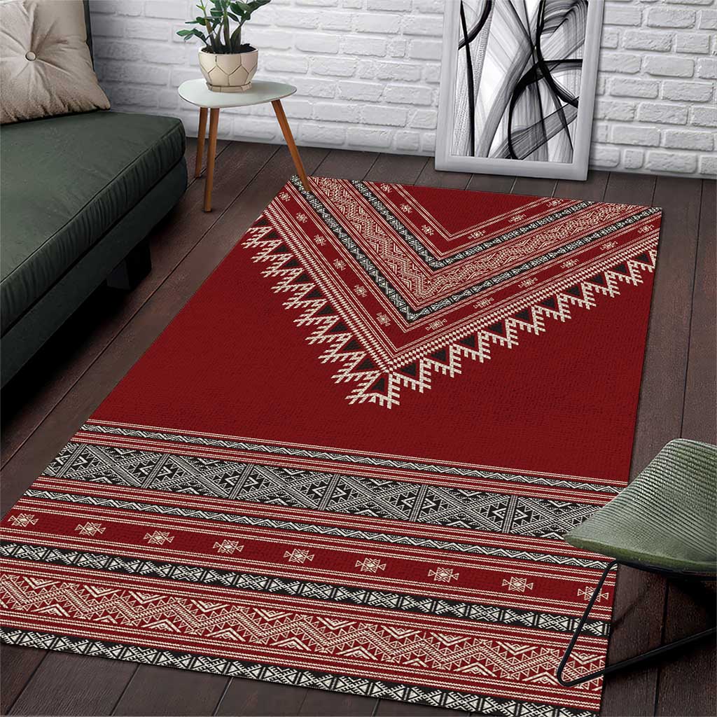 Tunisian Embroidery Pattern Area Rug - African Pride