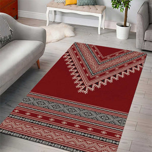 Tunisian Embroidery Pattern Area Rug - African Pride