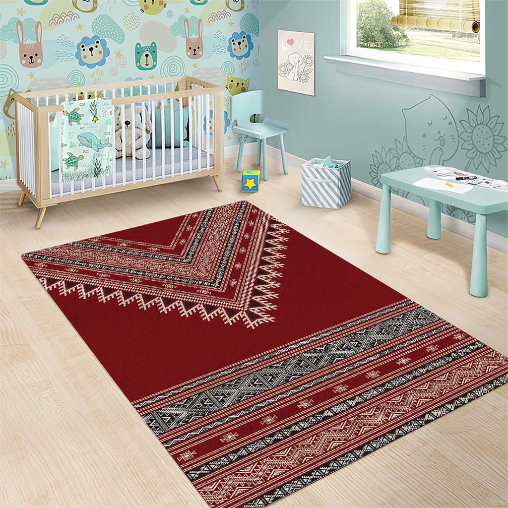 Tunisian Embroidery Pattern Area Rug - African Pride
