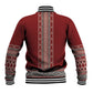 Tunisian Embroidery Pattern Baseball Jacket - African Pride