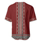 Tunisian Embroidery Pattern Baseball Jersey LT9