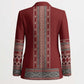 Tunisian Embroidery Pattern Blazer - African Pride