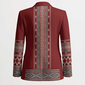 Tunisian Embroidery Pattern Blazer - African Pride