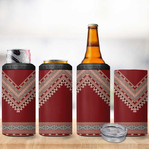 Tunisian Embroidery Pattern 4 in 1 Can Cooler Tumbler - African Pride