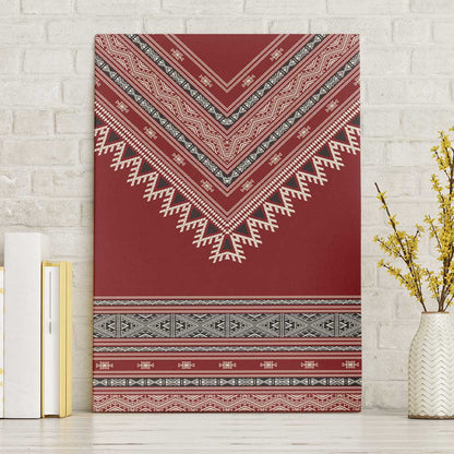 Tunisian Embroidery Pattern Canvas Wall Art - African Pride