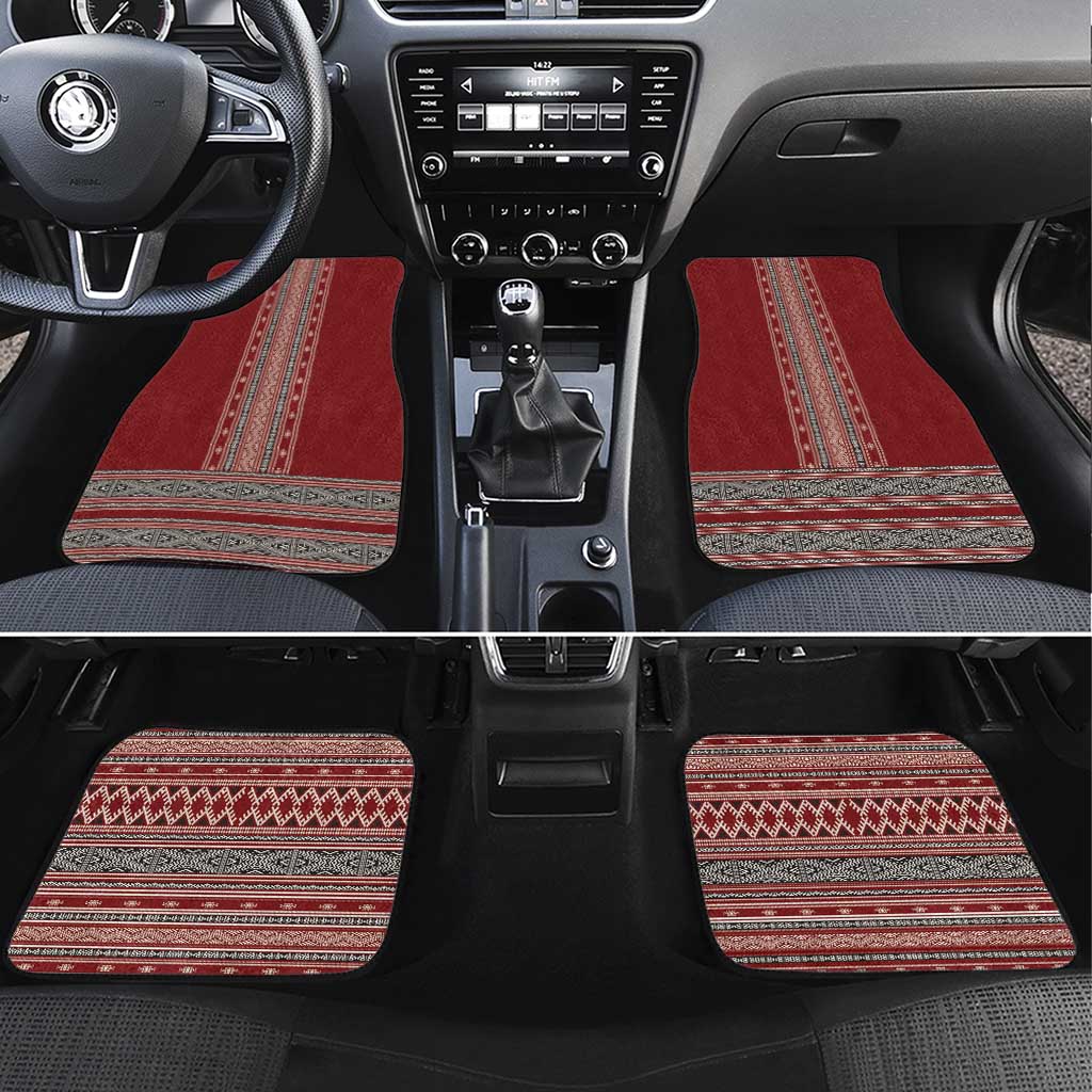 Tunisian Embroidery Pattern Car Mats - African Pride