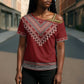 Tunisian Embroidery Pattern Cross Shoulder Shirt - African Pride
