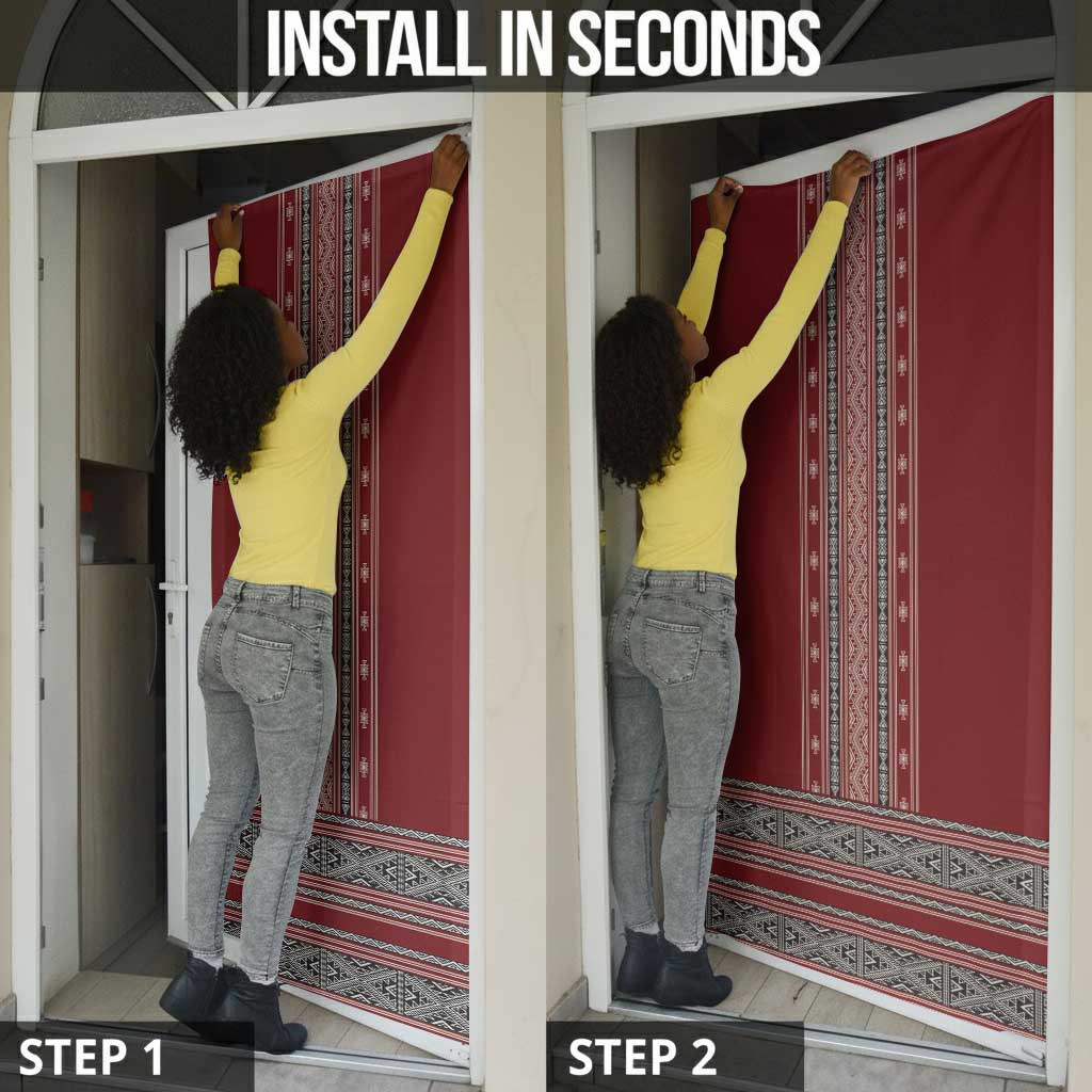 Tunisian Embroidery Pattern Door Cover - African Pride