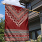 Tunisian Embroidery Pattern Garden Flag - African Pride