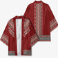 Tunisian Embroidery Pattern Kimono - African Pride