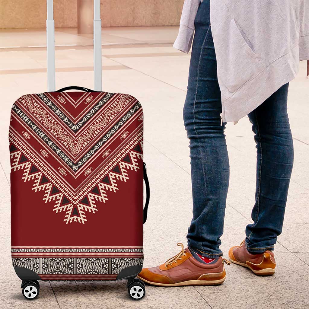 Tunisian Embroidery Pattern Luggage Cover - African Pride