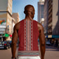 Tunisian Embroidery Pattern Men Tank Top - African Pride