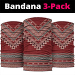 Tunisian Embroidery Pattern Neck Gaiter - African Pride