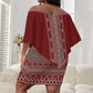 Tunisian Embroidery Pattern Off Shoulder Short Dress - African Pride