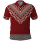 Tunisian Embroidery Pattern Polo Shirt LT9