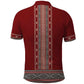 Tunisian Embroidery Pattern Polo Shirt LT9