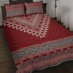 Tunisian Embroidery Pattern Quilt Bed Set - African Pride