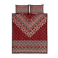 Tunisian Embroidery Pattern Quilt Bed Set - African Pride