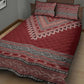 Tunisian Embroidery Pattern Quilt Bed Set - African Pride