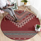 Tunisian Embroidery Pattern Round Carpet - African Pride
