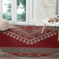 Tunisian Embroidery Pattern Round Carpet - African Pride