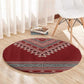 Tunisian Embroidery Pattern Round Carpet - African Pride