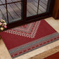 Tunisian Embroidery Pattern Rubber Doormat - African Pride
