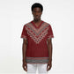 Tunisian Embroidery Pattern Scrub Top - African Pride