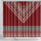 Tunisian Embroidery Pattern Shower Curtain - African Pride