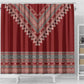 Tunisian Embroidery Pattern Shower Curtain - African Pride