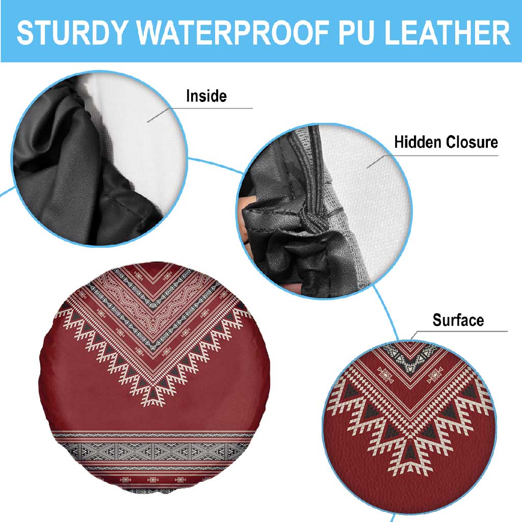 Tunisian Embroidery Pattern Spare Tire Cover - African Pride