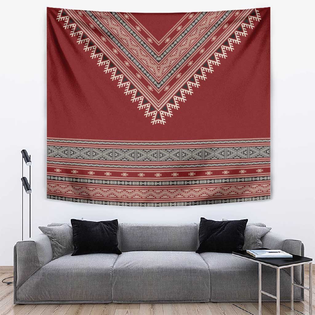 Tunisian Embroidery Pattern Tapestry - African Pride
