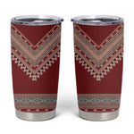 Tunisian Embroidery Pattern Tumbler Cup - African Pride