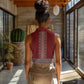 Tunisian Embroidery Pattern Women Sleeveless Polo Shirt - African Pride