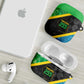 Tanzania 255 AirPods Case African Mix Pattern Flag Motif