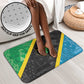 Tanzania 255 Bathroom Set African Mix Pattern Flag Motif