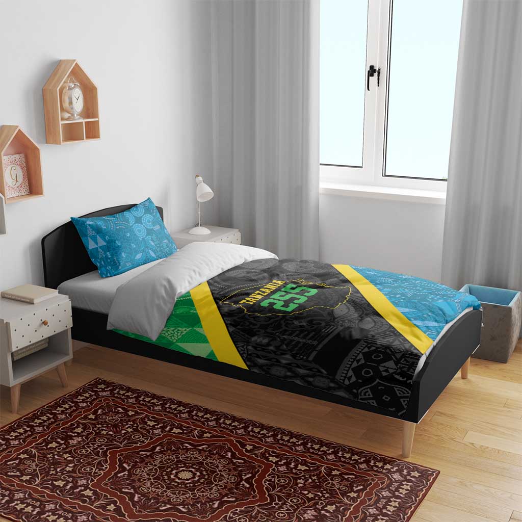 Tanzania 255 Bedding Set African Mix Pattern Flag Motif - African Pride
