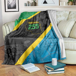 Tanzania 255 Blanket African Mix Pattern Flag Motif - African Pride