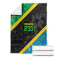 Tanzania 255 Blanket African Mix Pattern Flag Motif - African Pride