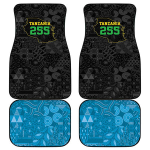 Tanzania 255 Car Mats African Mix Pattern Flag Motif - African Pride