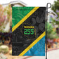 Tanzania 255 Garden Flag African Mix Pattern Flag Motif - African Pride