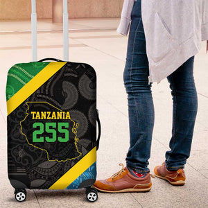 Tanzania 255 Luggage Cover African Mix Pattern Flag Motif - African Pride