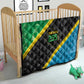Tanzania 255 Quilt African Mix Pattern Flag Motif - African Pride