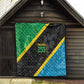 Tanzania 255 Quilt African Mix Pattern Flag Motif - African Pride
