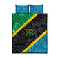 Tanzania 255 Quilt Bed Set African Mix Pattern Flag Motif - African Pride
