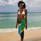 Tanzania 255 Sarong African Mix Pattern Flag Motif - African Pride
