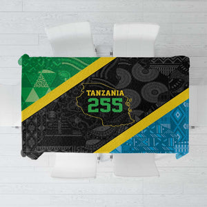 Tanzania 255 Tablecloth African Mix Pattern Flag Motif - African Pride