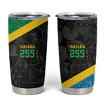Tanzania 255 Tumbler Cup African Mix Pattern Flag Motif - African Pride