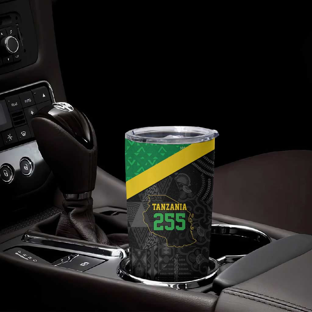 Tanzania 255 Tumbler Cup African Mix Pattern Flag Motif - African Pride