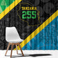 Tanzania 255 Window Curtain African Mix Pattern Flag Motif - African Pride